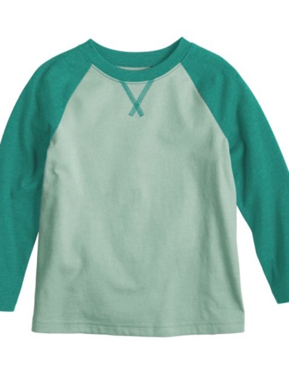 Toddler Boy Jumping Beans® Long Sleeve Essential Raglan Tee/Size 5T/Mint Teal